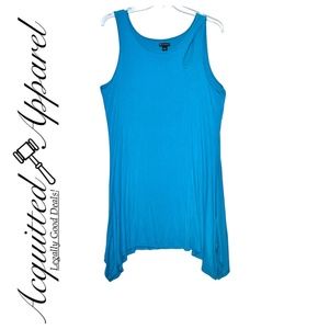 ND New Directions Dress Sleeveless asymmetrical Hem